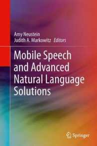 Mobile Speech and Advanced Natural Language Solutions （2013）