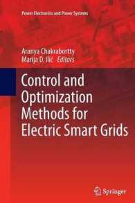 Control and Optimization Methods for Electric Smart Grids (Power Electronics and Power Systems)