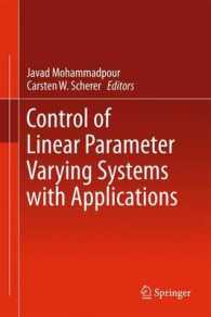 Control of Linear Parameter Varying Systems with Applications （2012）