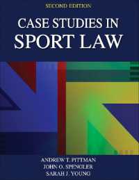 Case Studies in Sport Law -- Paperback / softback （2 ed）