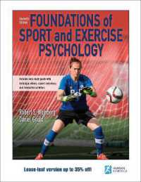 Foundations of Sport and Exercise Psychology 7th Edition with Web Study Guide-loose-leaf Edition -- Loose-leaf （Seventh Ed）
