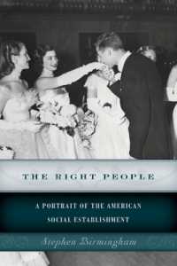 The Right People : A Portrait of the American Social Establishment