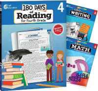 180 Days™: Reading, Writing and Math for Grade 4: 3-Book Set : Practice, Assess, Diagnose (180 Days of Practice)