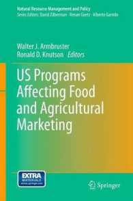 US Programs Affecting Food and Agricultural Marketing (Natural Resource Management and Policy) （2013）