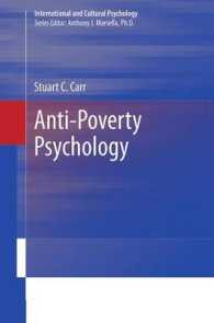 Anti-Poverty Psychology (International and Cultural Psychology) （2013）