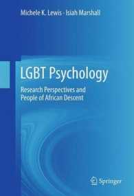 LGBT Psychology : Research Perspectives and People of African Descent （2012）