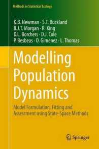 人口動態のモデル化<br>Modelling Population Dynamics : Model Formulation, Fitting and Assessment using State-Space Methods (Methods in Statistical Ecology) （2014）