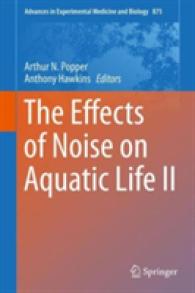 The Effects of Noise on Aquatic Life II (Advances in Experimental Medicine and Biology)