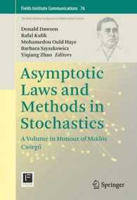 Asymptotic Laws and Methods in Stochastics : A Volume in Honour of Miklós Csörgő (Fields Institute Communications)