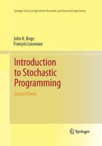 Introduction to Stochastic Programming (Springer Series in Operations Research and Financial Engineering) （2ND）
