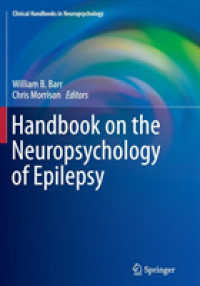 Handbook on the Neuropsychology of Epilepsy (Clinical Handbooks in Neuropsychology)