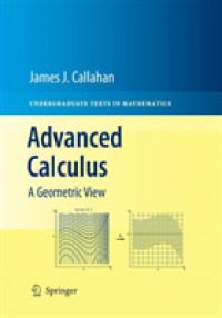 Advanced Calculus : A Geometric View (Undergraduate Texts in Mathematics)
