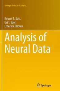 Analysis of Neural Data (Springer Series in Statistics)
