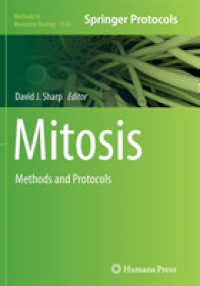 Mitosis : Methods and Protocols (Methods in Molecular Biology)