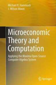 Microeconomic Theory and Computation : Applying the Maxima Open-Source Computer Algebra System