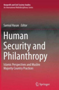 Human Security and Philanthropy : Islamic Perspectives and Muslim Majority Country Practices (Nonprofit and Civil Society Studies)