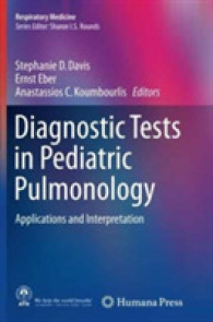Diagnostic Tests in Pediatric Pulmonology : Applications and Interpretation (Respiratory Medicine)