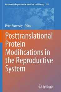 Posttranslational Protein Modifications in the Reproductive System (Advances in Experimental Medicine and Biology)