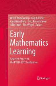 Early Mathematics Learning : Selected Papers of the POEM 2012 Conference