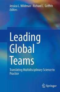 Leading Global Teams : Translating Multidisciplinary Science to Practice