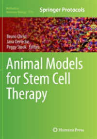Animal Models for Stem Cell Therapy (Methods in Molecular Biology)