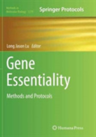 Gene Essentiality : Methods and Protocols (Methods in Molecular Biology)