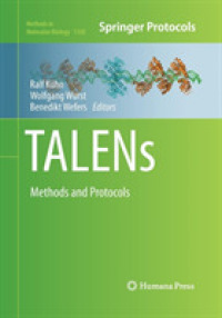 TALENs : Methods and Protocols (Methods in Molecular Biology)