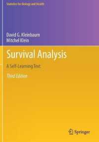 Survival Analysis : A Self-Learning Text, Third Edition (Statistics for Biology and Health) （3RD）