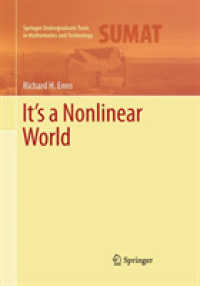 It's a Nonlinear World (Springer Undergraduate Texts in Mathematics and Technology)