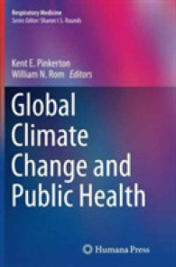 Global Climate Change and Public Health (Respiratory Medicine)