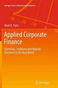 Applied Corporate Finance : Questions, Problems and Making Decisions in the Real World (Springer Texts in Business and Economics)