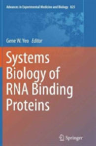 Systems Biology of RNA Binding Proteins (Advances in Experimental Medicine and Biology)