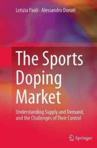 The Sports Doping Market : Understanding Supply and Demand, and the Challenges of Their Control