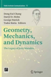 Geometry, Mechanics, and Dynamics : The Legacy of Jerry Marsden (Fields Institute Communications)