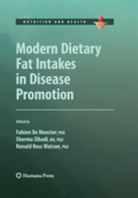 Modern Dietary Fat Intakes in Disease Promotion (Nutrition and Health)