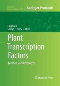 Plant Transcription Factors : Methods and Protocols (Methods in Molecular Biology)
