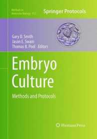 Embryo Culture : Methods and Protocols (Methods in Molecular Biology)