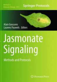 Jasmonate Signaling : Methods and Protocols (Methods in Molecular Biology)