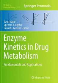 Enzyme Kinetics in Drug Metabolism : Fundamentals and Applications (Methods in Molecular Biology)