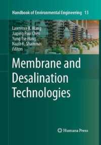 Membrane and Desalination Technologies (Handbook of Environmental Engineering)