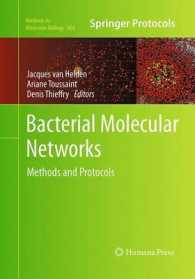Bacterial Molecular Networks : Methods and Protocols (Methods in Molecular Biology)