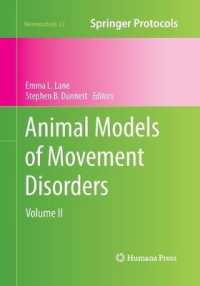 Animal Models of Movement Disorders : Volume II (Neuromethods)