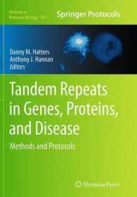 Tandem Repeats in Genes, Proteins, and Disease : Methods and Protocols (Methods in Molecular Biology)