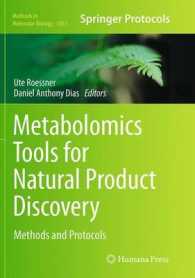 Metabolomics Tools for Natural Product Discovery : Methods and Protocols (Methods in Molecular Biology)