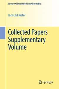 Collected Papers Supplementary Volume (Springer Collected Works in Mathematics)