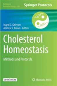 Cholesterol Homeostasis : Methods and Protocols (Methods in Molecular Biology)