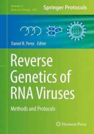 Reverse Genetics of RNA Viruses : Methods and Protocols (Methods in Molecular Biology)