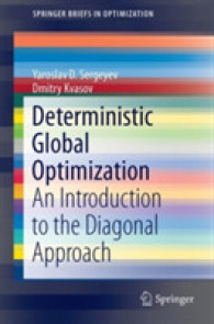 Deterministic Global Optimization : An Introduction to the Diagonal Approach (Springerbriefs in Optimization)