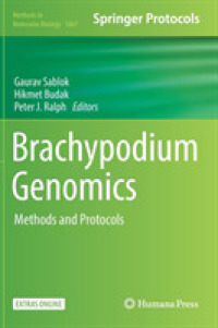 Brachypodium Genomics : Methods and Protocols (Methods in Molecular Biology)