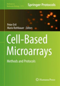 Cell-Based Microarrays : Methods and Protocols (Methods in Molecular Biology)